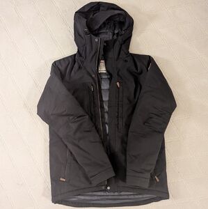 Fjallraven Men's Black Skogso Padded Jacket, Medium